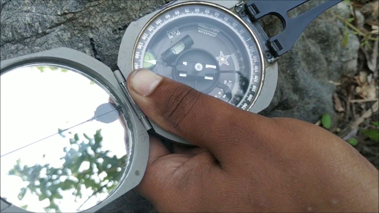 Measurement of strike, true dip of an inclined plane and pitch/rake of lineation on inclined plane
