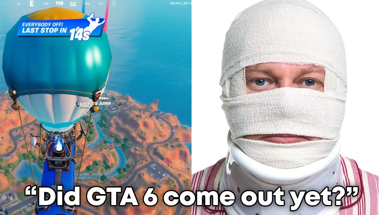 Acting like I came from a 5 year coma in Fortnite