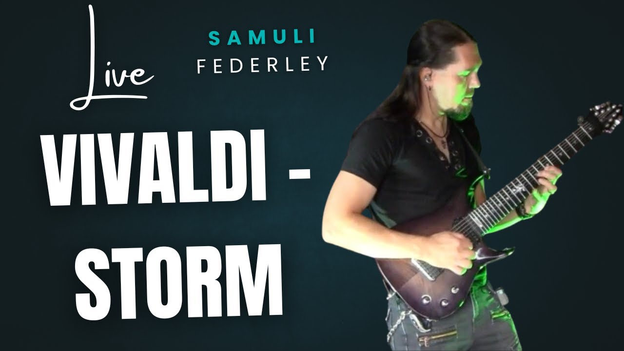 Vivaldi's Storm - live guitar cover