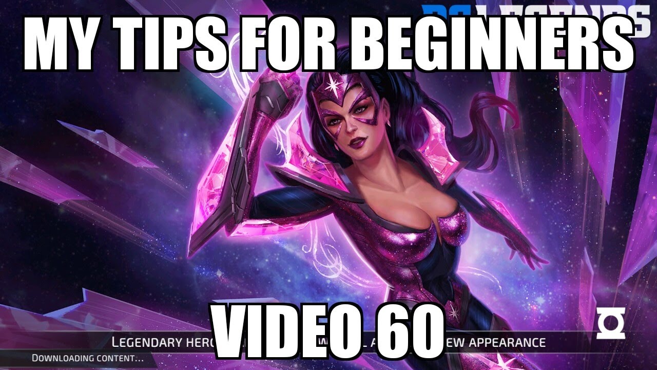 DC Legends Game Video 60 = My Tips for Beginners