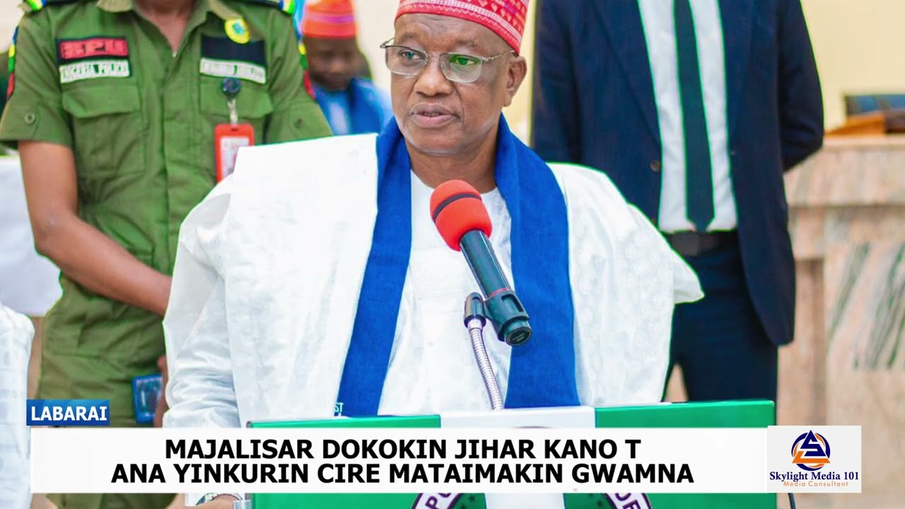 MAJALISAR DOKOKIN JIHAR KANO TANA YUNKURU STIGE MATAIMAKIN GWAMNA