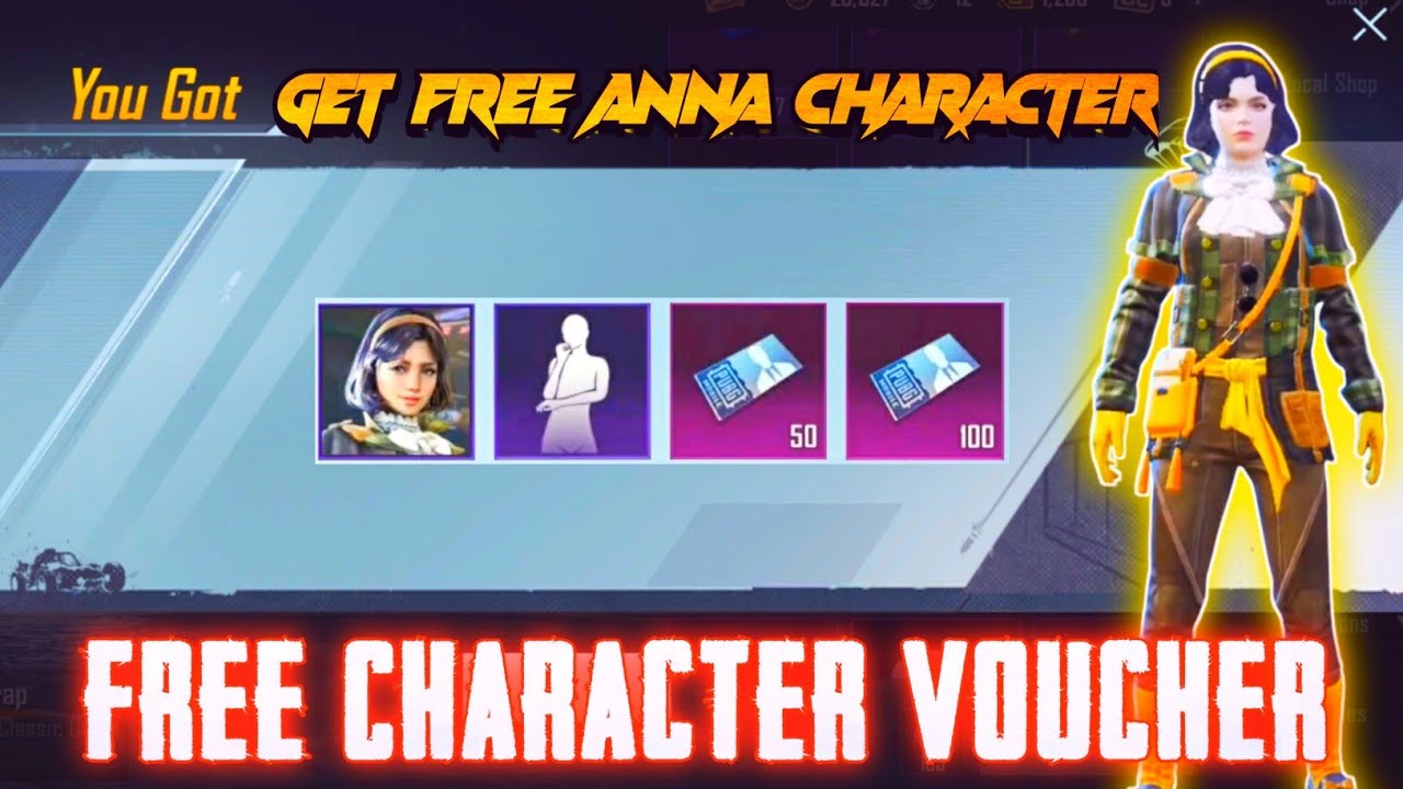 Get Free Anna Character Event | Finally 1.7 Update Pubg Mobile Is Here | Get Free Character Voucher