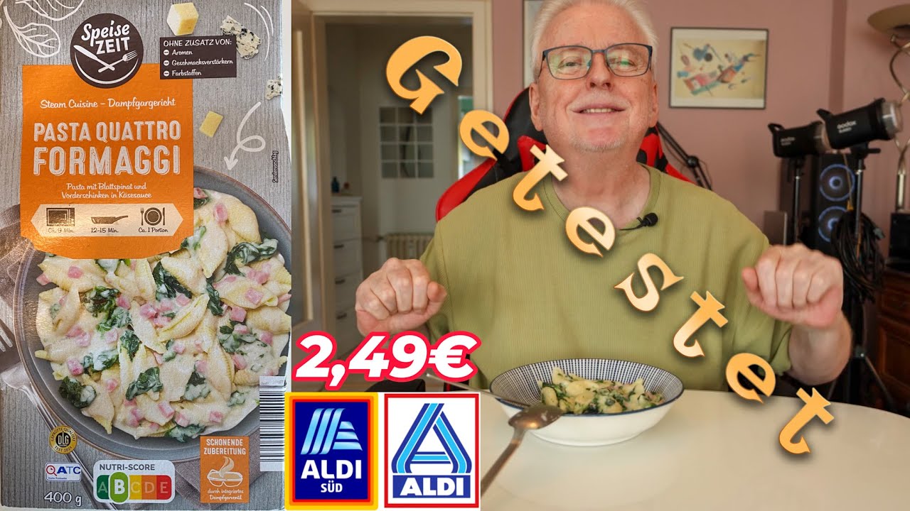 Speise Zeit Steam Cuisine: Pasta quartro Formaggi von Aldi Nord&S&uuml;d f&uuml;r 2,49&euro; - Fertiggericht TK