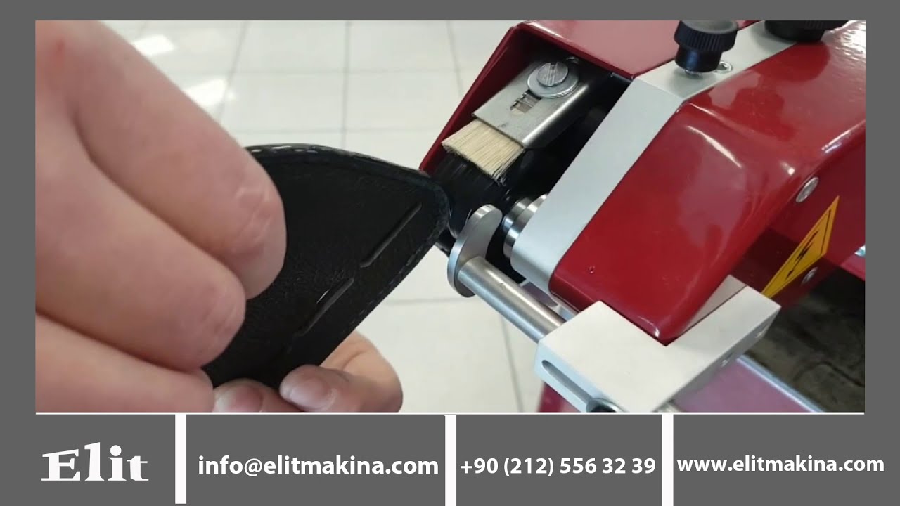 Omac Kenar Yakma ve Boyama Makinası  Elit Makina