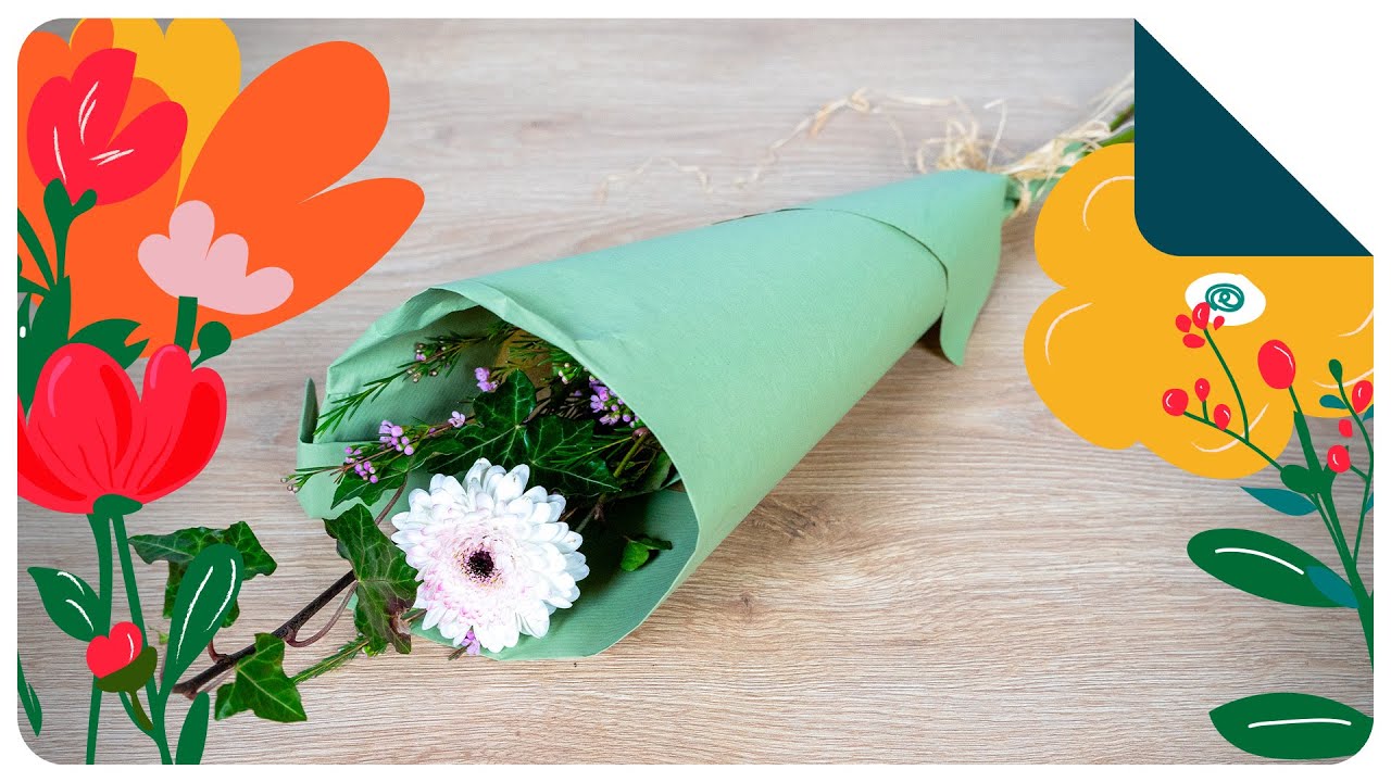 Single flower inpakken | Bloemwerk