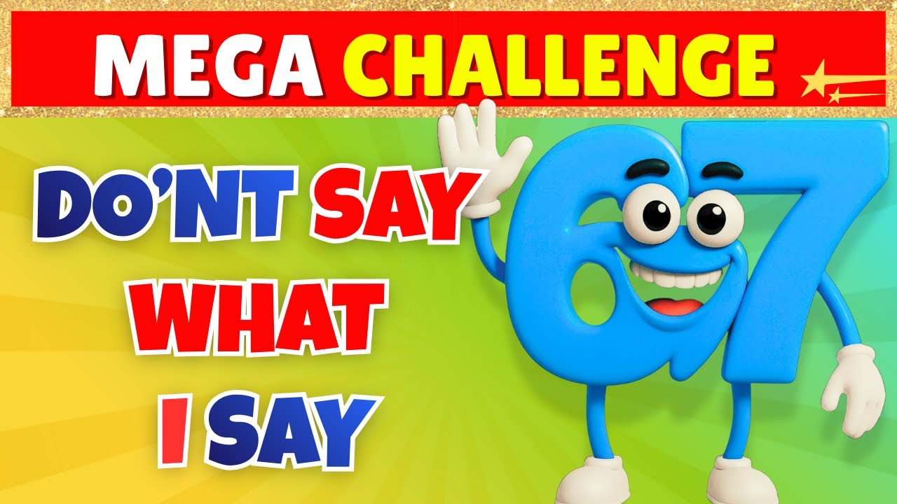 Avoid Saying the Same Thing as Me 🔥 | Don't Say What I Say - Mega Challenge