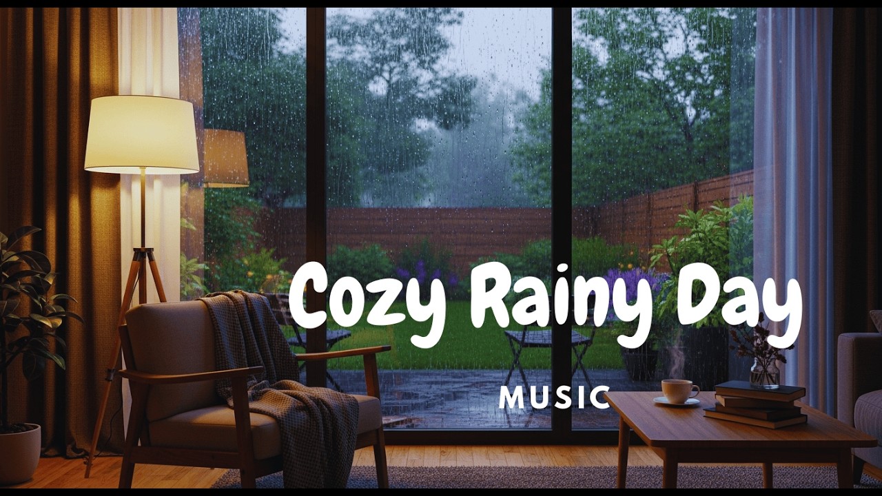 Cozy Rainy Day | Minimalist Ambient Beats for Coding & Inner Peace (No Melody, 4K)