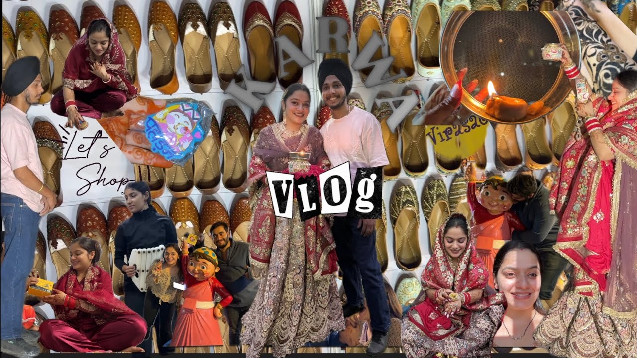 #karwachauth #vlog #karwachauthspecial #karwachauth2025 #wittywedding #newlyweds #youtubeshorts  