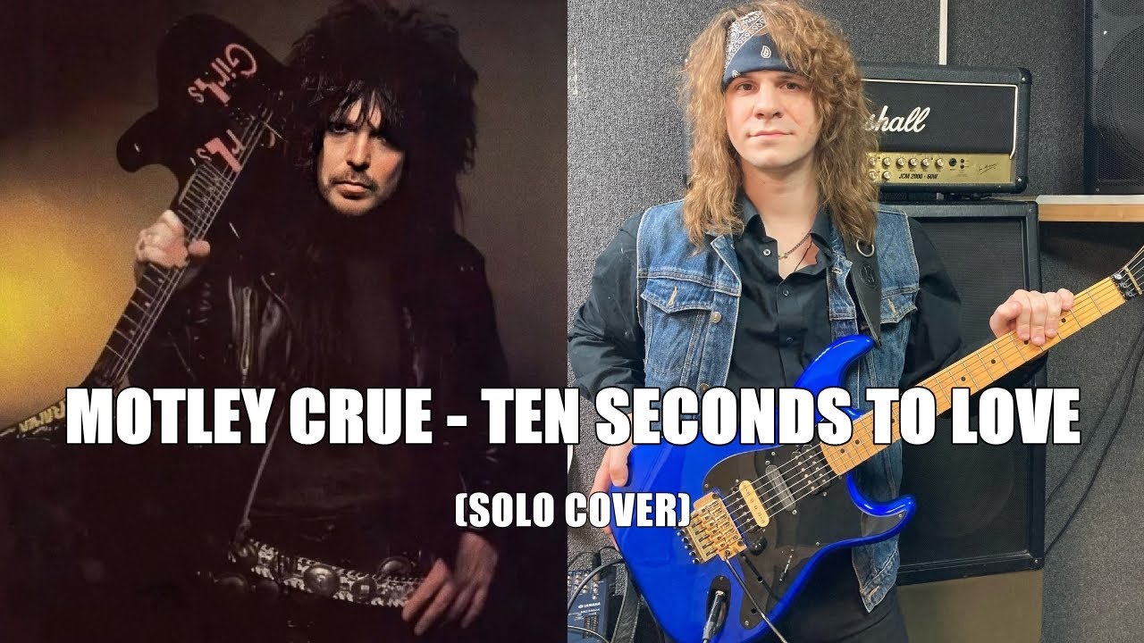 M&ouml;tley Cr&uuml;e - Ten Seconds To Love (Solo cover)