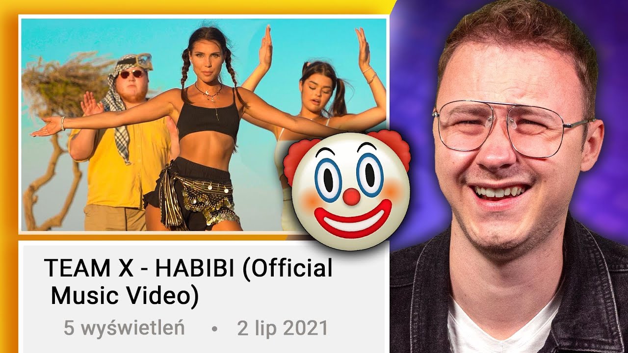 OCENIAM PIOSENKI POLSKICH YOUTUBER&Oacute;W - TEAM X - HABIBI