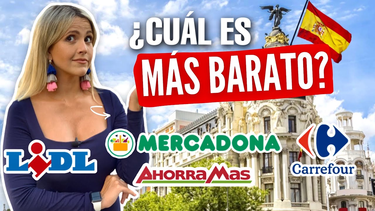 Así son los SÚPERMERCADOS en Madrid 🤔🇪🇸Comparando precios💶@SOYLAPECOSA