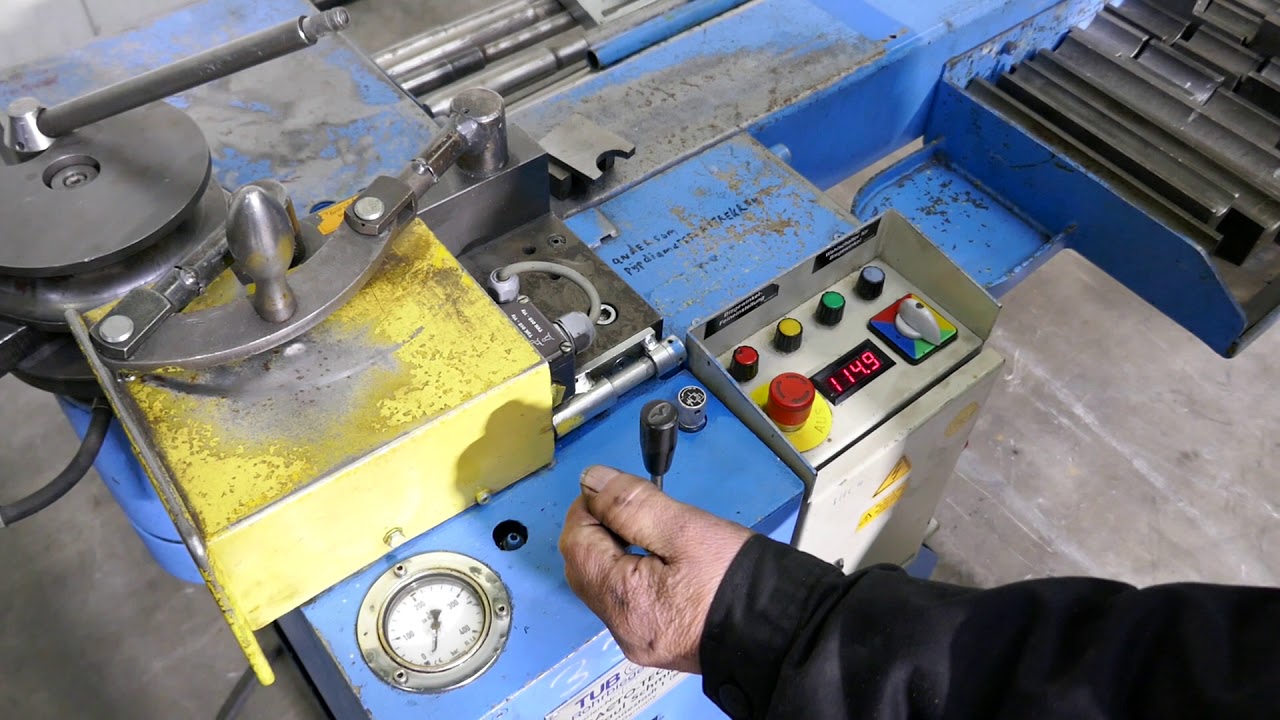 3315 = TUBOMAT 642 Tube bending mahcine Rohrbiege MACH4METAL