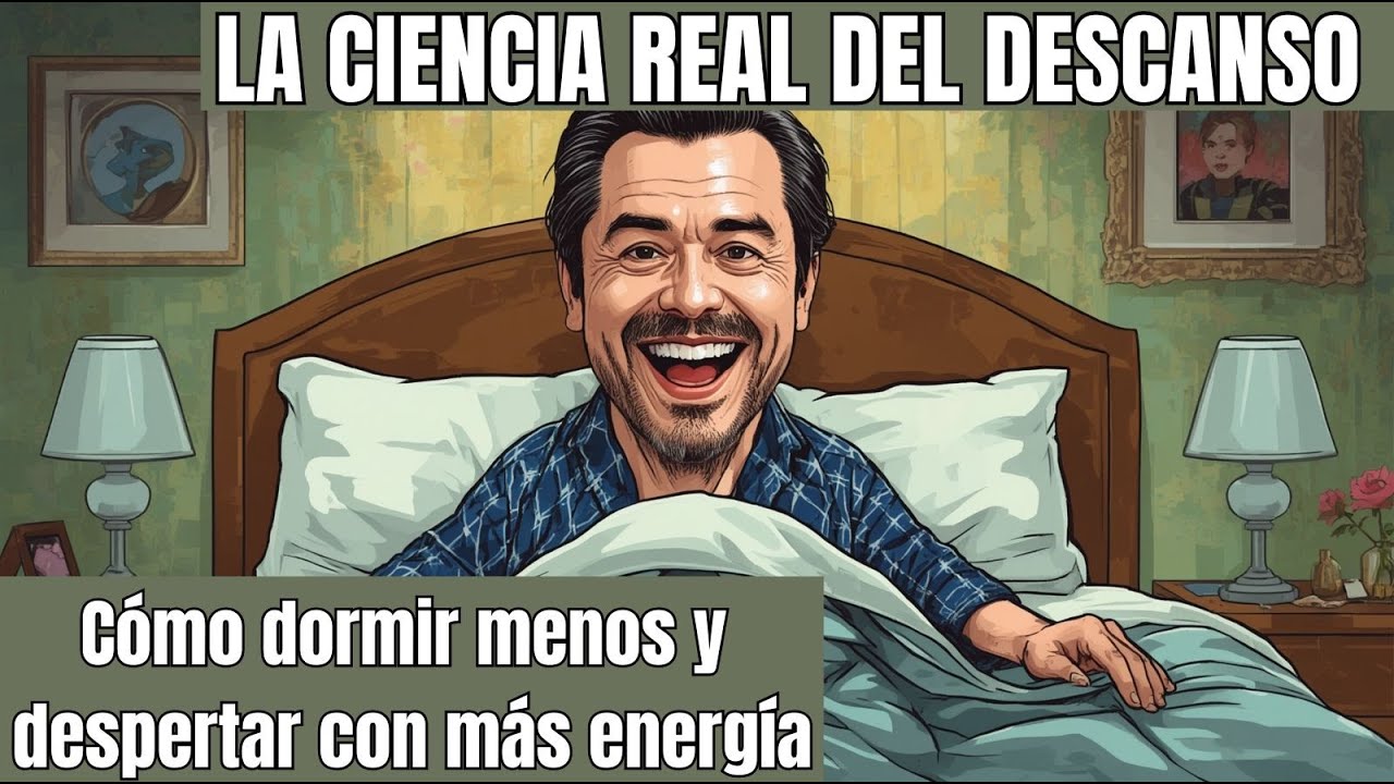 Cómo dormir menos y despertar con más energía (la ciencia real del descanso)