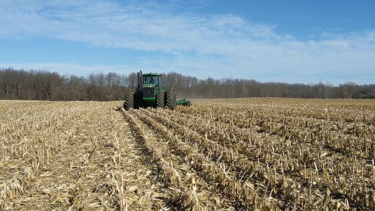 Great Plains Ag Terra-Max in corn stubble