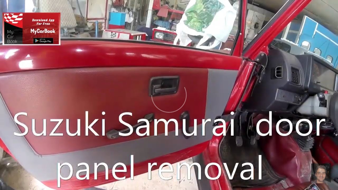 Suzuki Samurai  door panel removal