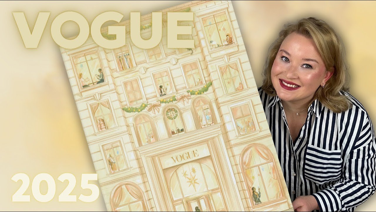 Распаковка роскошного адвент календаря Vogue 2025