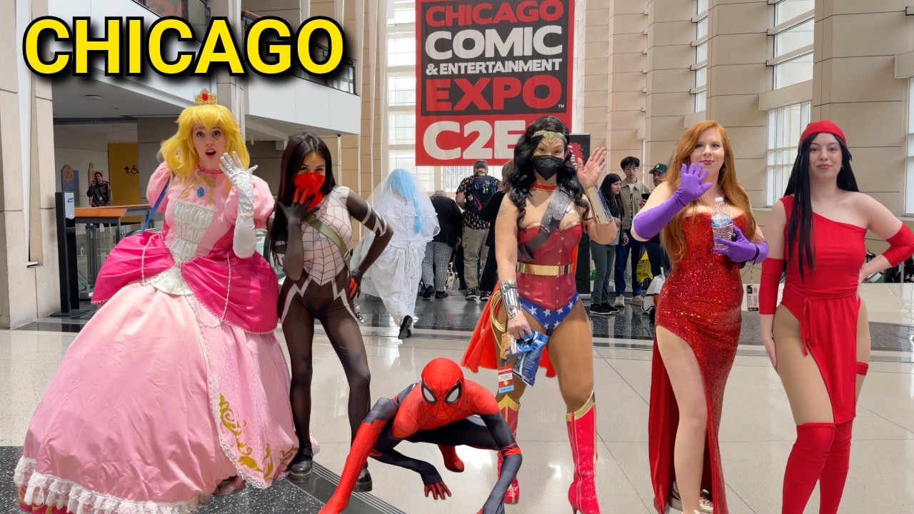 Chicago Comic Con 2026 | C2E2 | 4K Cosplay Walkthrough Day 2 on Saturday | March 28, 2026 | 4K Walk