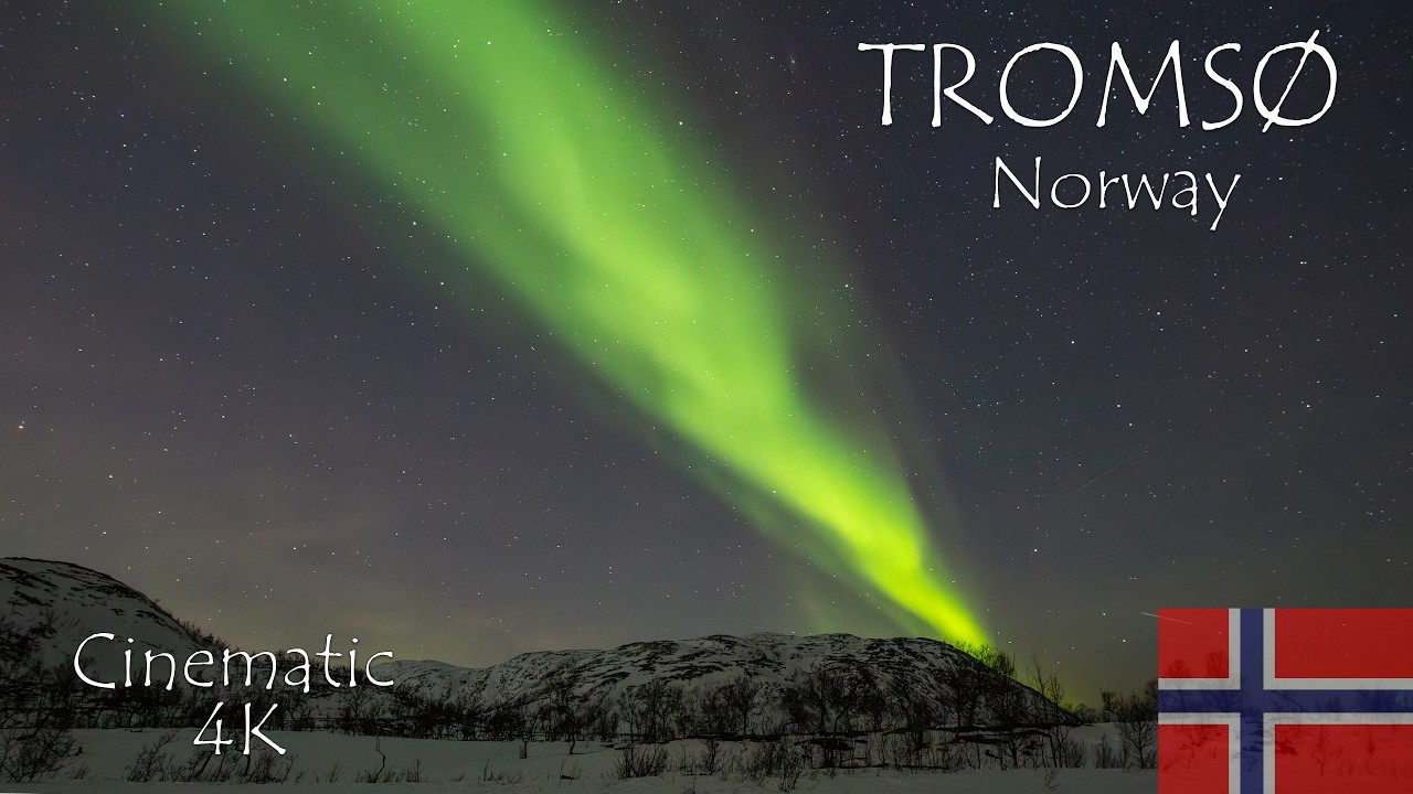 Tromso, Noruega - Cinematic Footage Compilation 4K