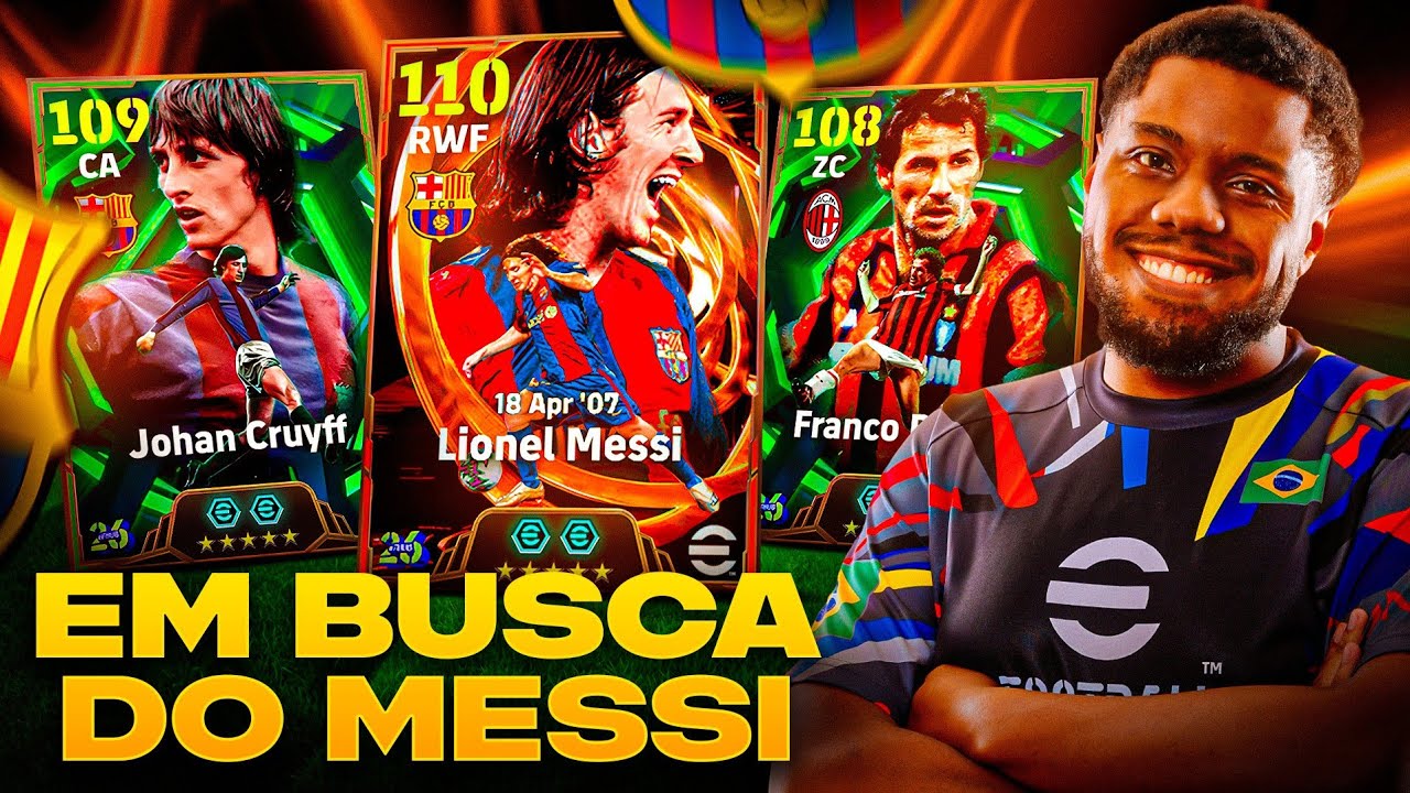 PACK OPEN INSANO EM BUSCA DO LIONEL MESSI