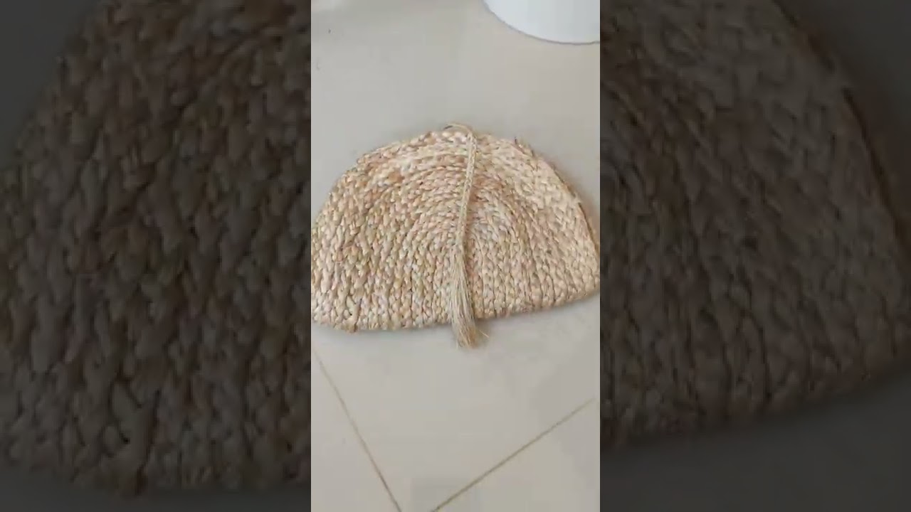 i made a pouch out of banana fibre|#shorts#youtubeshorts #shortvideo#decoration#handmade#diy#craft
