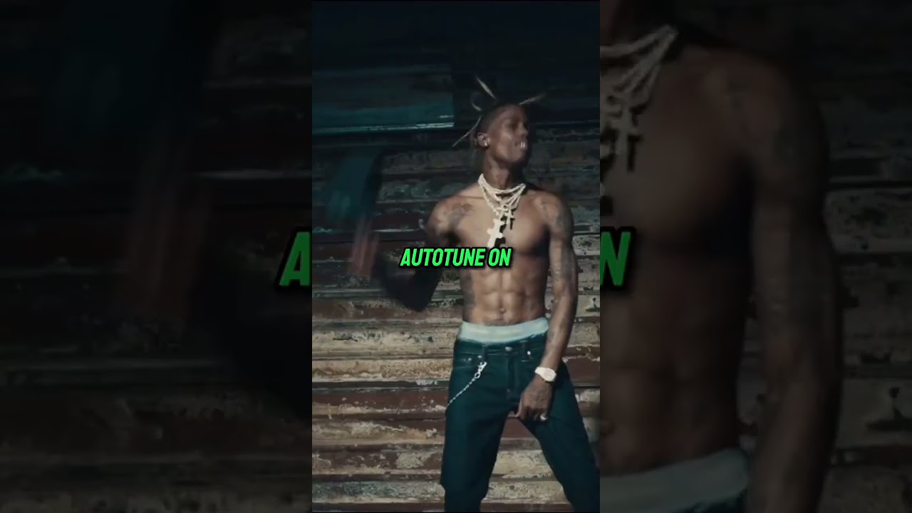 How does Travis Scott sound WITHOUT Autotune? #shorts #travisscott #hiphop