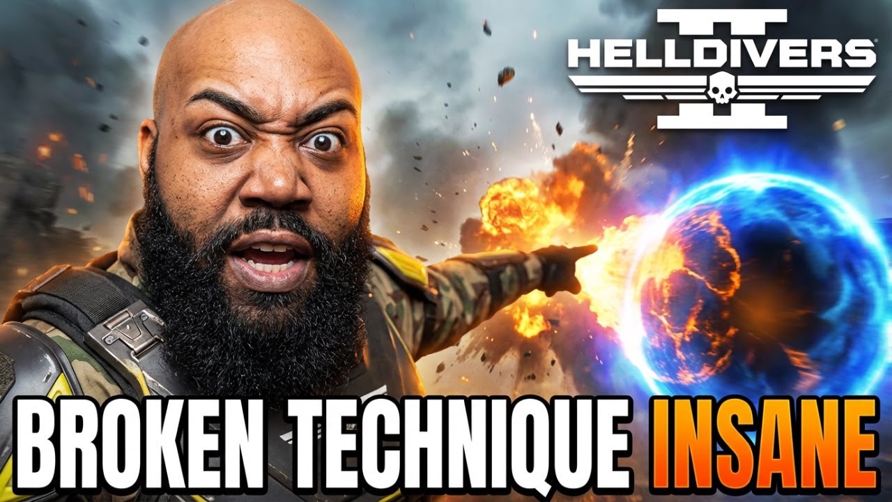 This broken HELLDIVERS 2 technique is insane