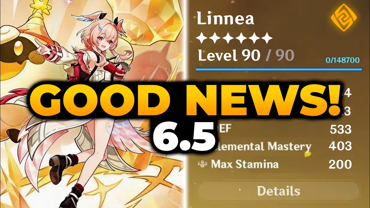 Обзор Linnea и Genshin Impact 6.5 (дата выхода, новые карты и т. д.) | Linnea Genshin, Genshin Li...