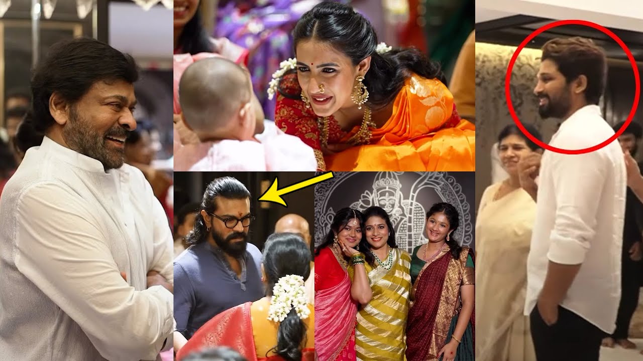 Navratri Celebrations in Mega Family Video | Ram Charan, Chiranjeevi, Sushmita, Niharika, Allu Arjun