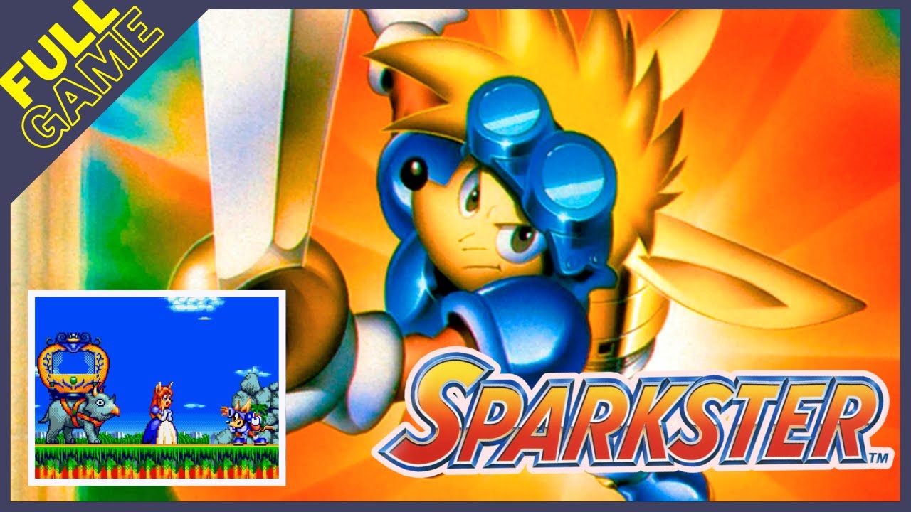 Sparkster: Rocket Knight Adventures 2 Longplay (Mega Drive) | Full Game Walkthrough