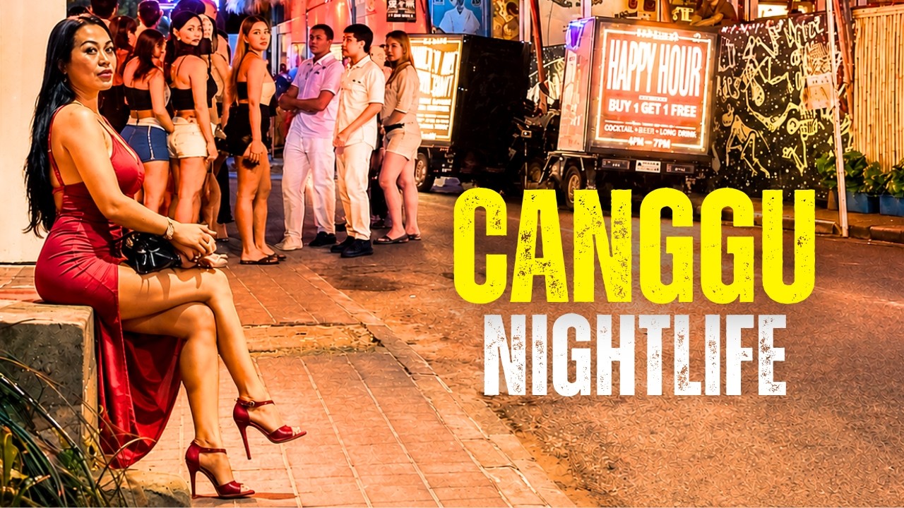 Bali Canggu Nightlife 🇮🇩 Busy Batu Bolong Walking Tour 2026