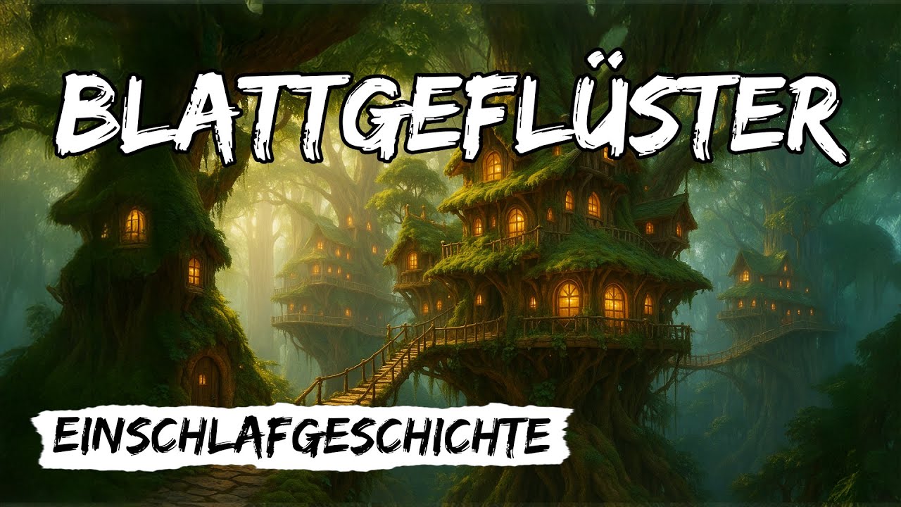 BlattgeflüsterㅣGeschichte zum einschlafenㅣEin moosiger Pfad tief in die Ruhe