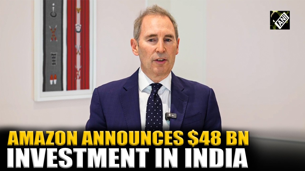 Amazon CEO Andy Jassy announces $48 Bn investment in India, says 3.8 million jobs will be created