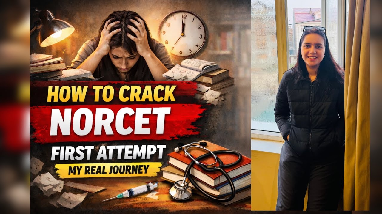 Rank-40 How I Cleared #NORCET in My First Attempt🔥 |My Honest Journey