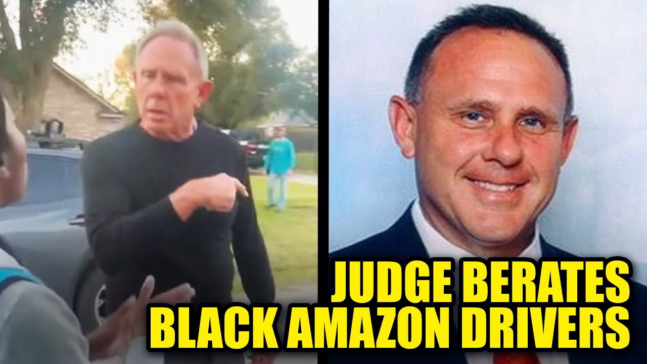 Unhinged Judge Berates Black Amazon Drivers as Son SPITS on Them & Hurls Racial Slurs