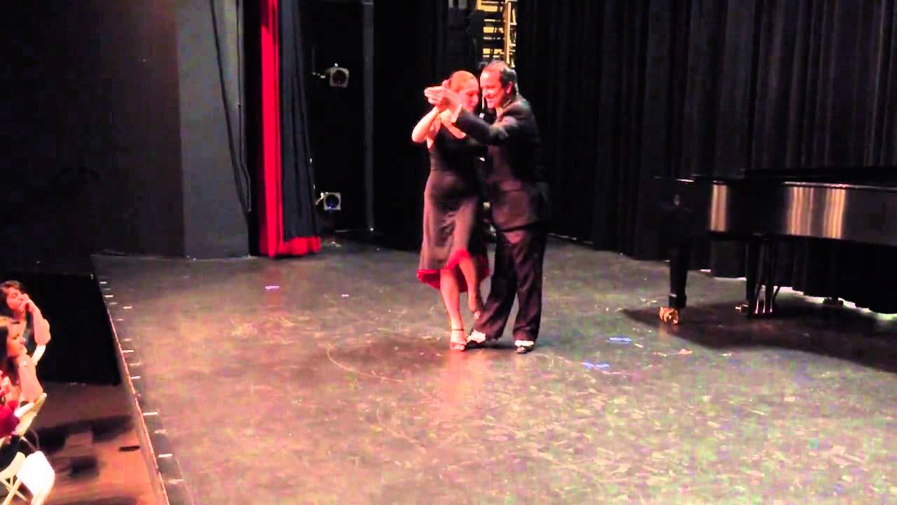 Sidney Grant and Ninah Beliavsky performing 