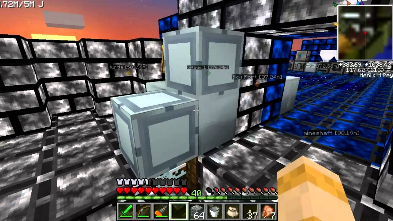 Minecraft Let's Play FTB Ultimate Ep. 17 - Thermal Generator Lavatricity
