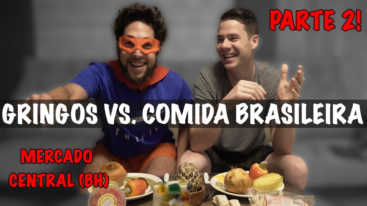 Gringos Provam COMIDA BRASILEIRA do MERCADO CENTRAL de BH! (Parte 2)