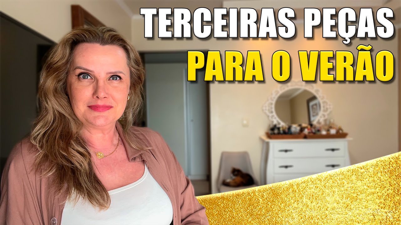TERCEIRAS PEÇAS PARA O VERÃO 2024 | Moda