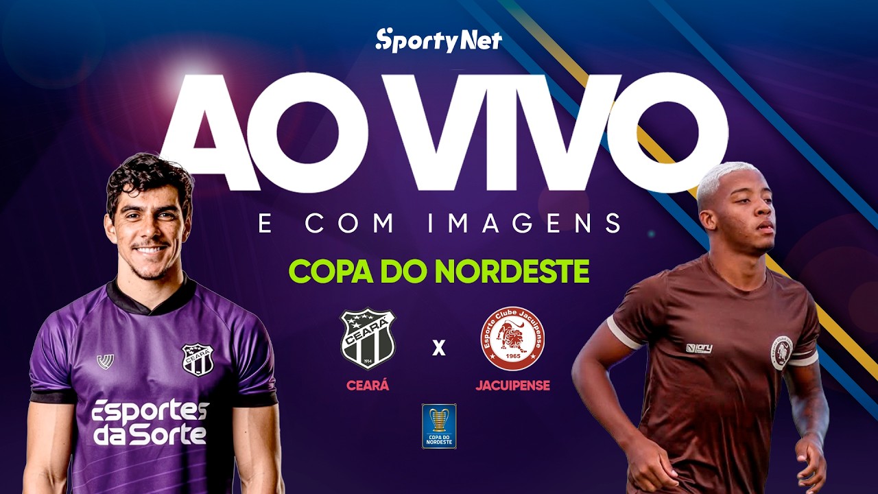 AO VIVO E COM IMAGENS: CEAR&Aacute; X JACUIPENSE  | RODADA 4 | COPA DO NORDESTE