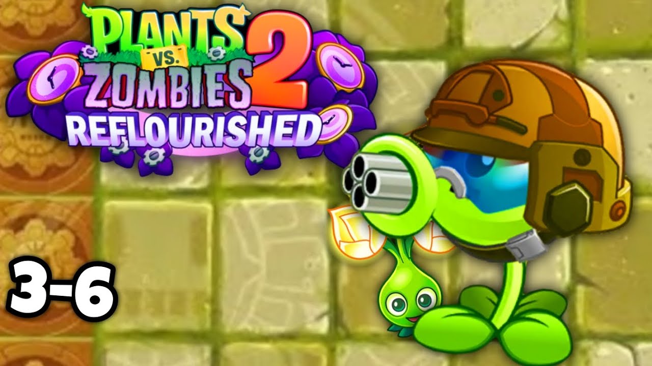 PvZ 2 Reflourished | Nature's Trail Of Peril Level 3-6