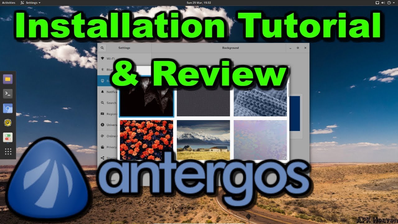 Antergos 2018 Installation Guide and Quick Look Inside