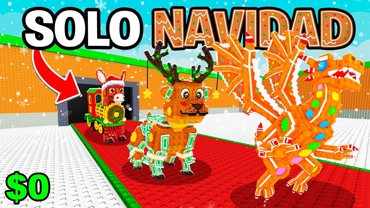 DE $0 A $100 TRILLONES SOLO CON BRAINROTS NAVIDE&Ntilde;OS