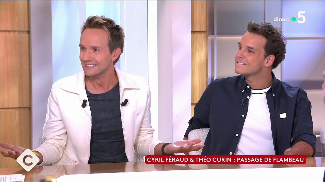 Cyril Féraud & Théo Curin : passage de flambeau  - C à Vous - 12/09/2024