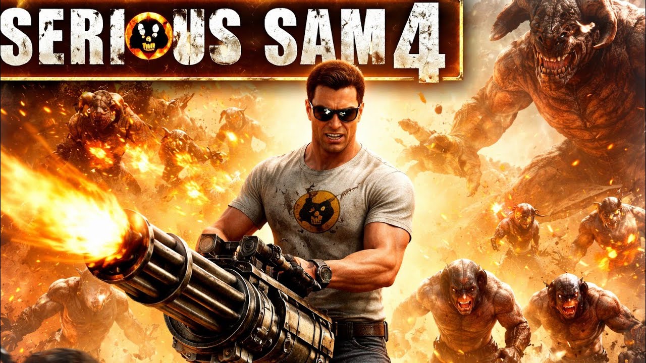 Serious Sam 4 – No Mercy for the Alien Army - 1440p