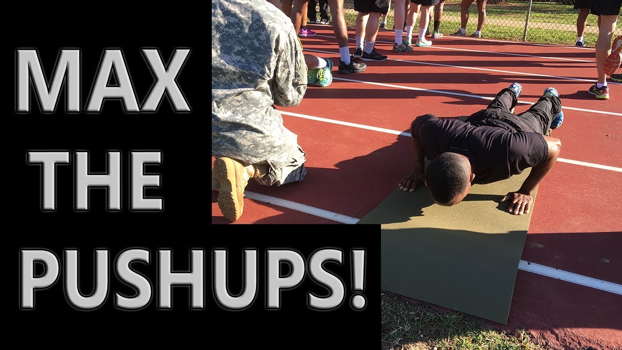How To MAX The Push-up On the Army PT Test | 3 Exercises and Tips