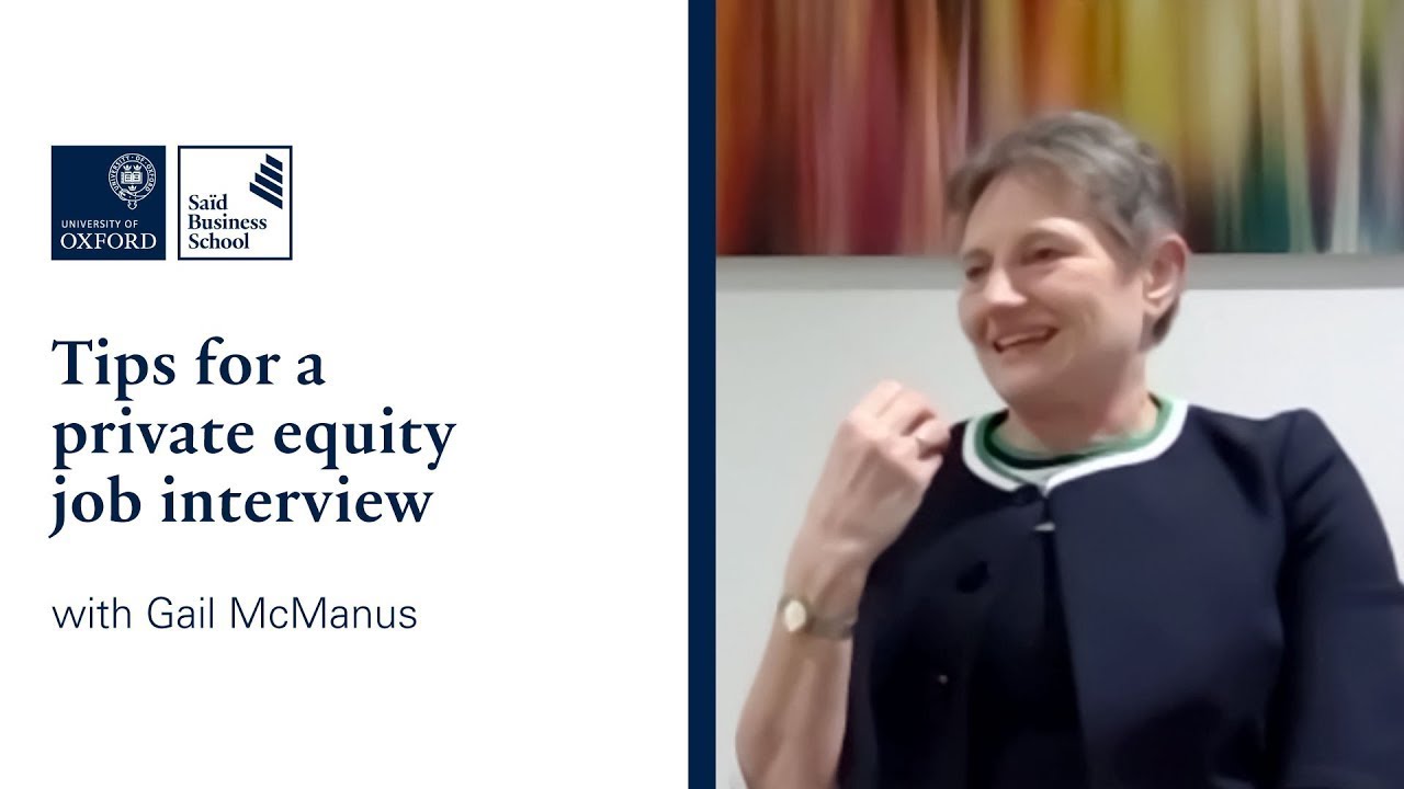 Tips for a Private Equity Case Study Interview | Oxford Private Markets Investments Programme