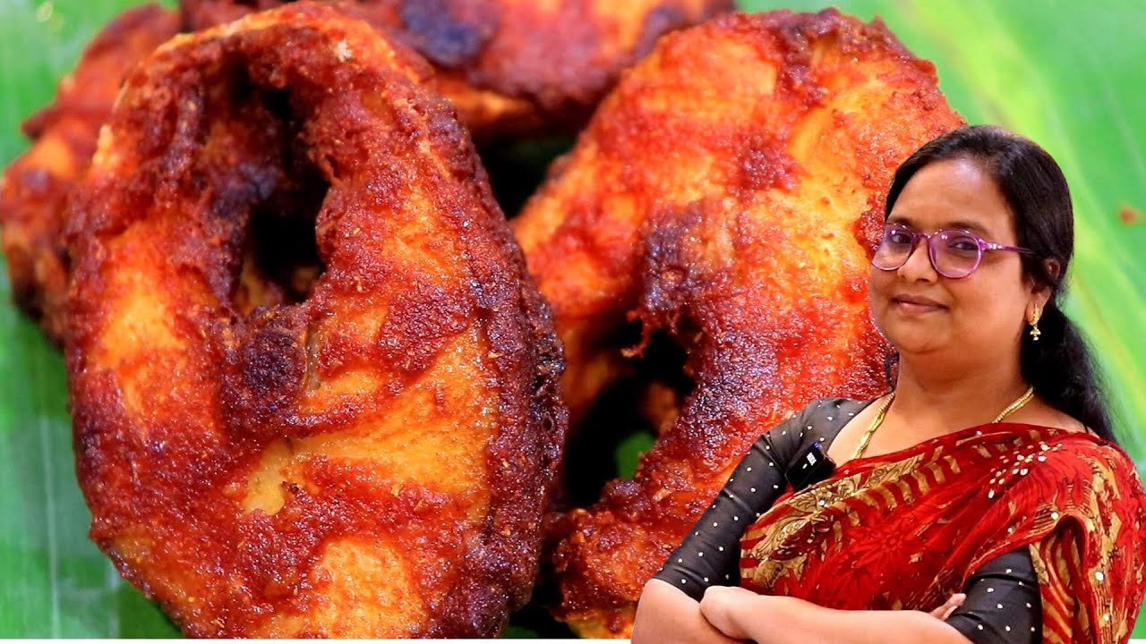 மீன் வாடை காரம் வராமல் மசாலா உதிராமல் மீன் வறுவல் | Meen Varuval | Fish Fry In Tamil