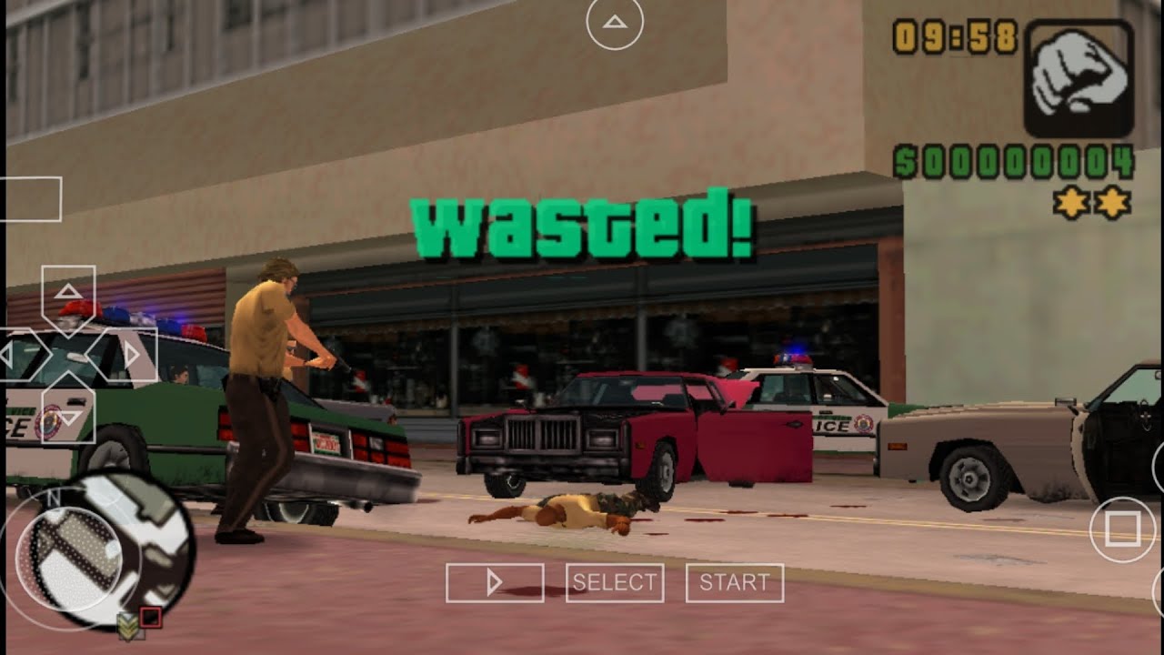 🔔👍GTA VICE CITY STORIES. Emulator IGAMES PSP