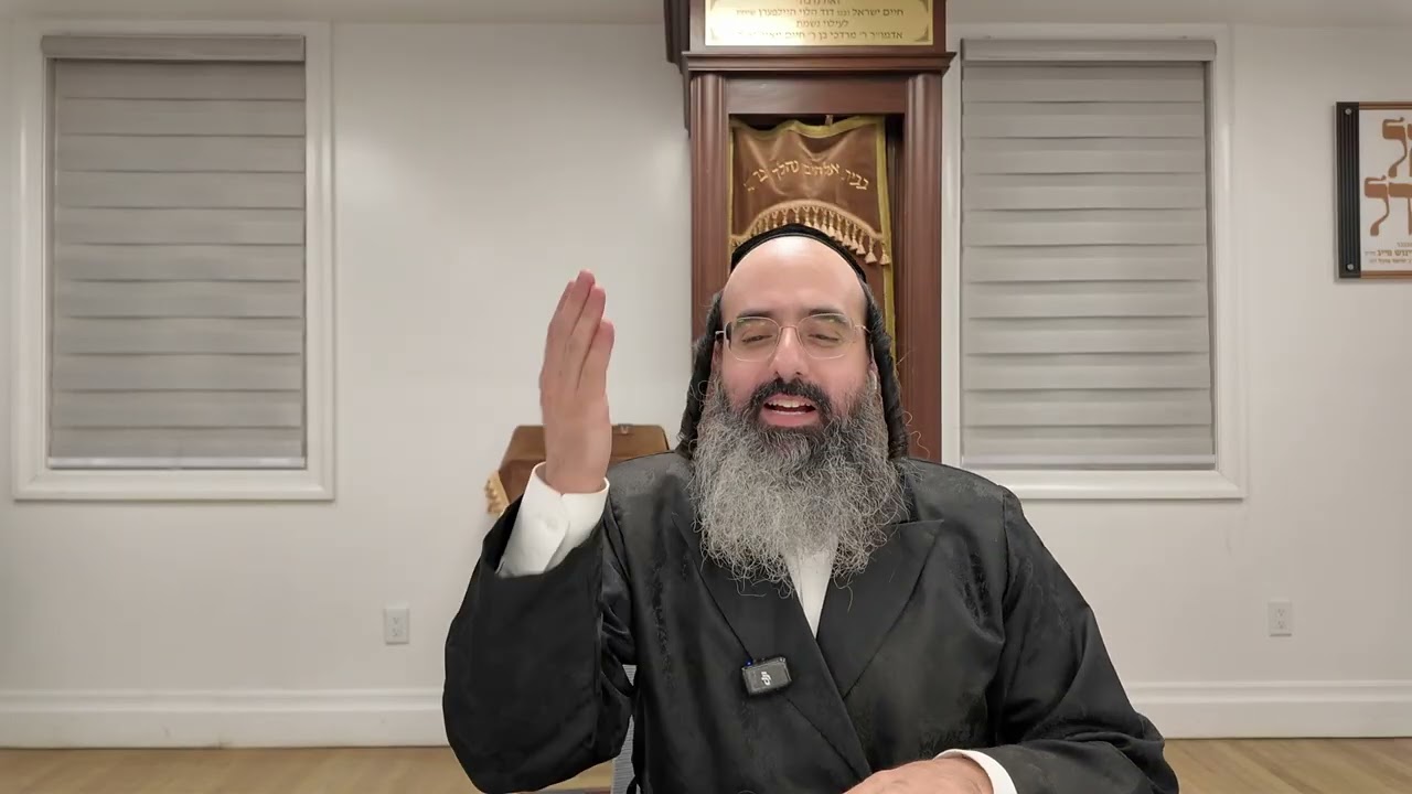 Daf Yomi Menachos Daf 41 by R’ Levi Folger - מנחות דף מא Yiddish