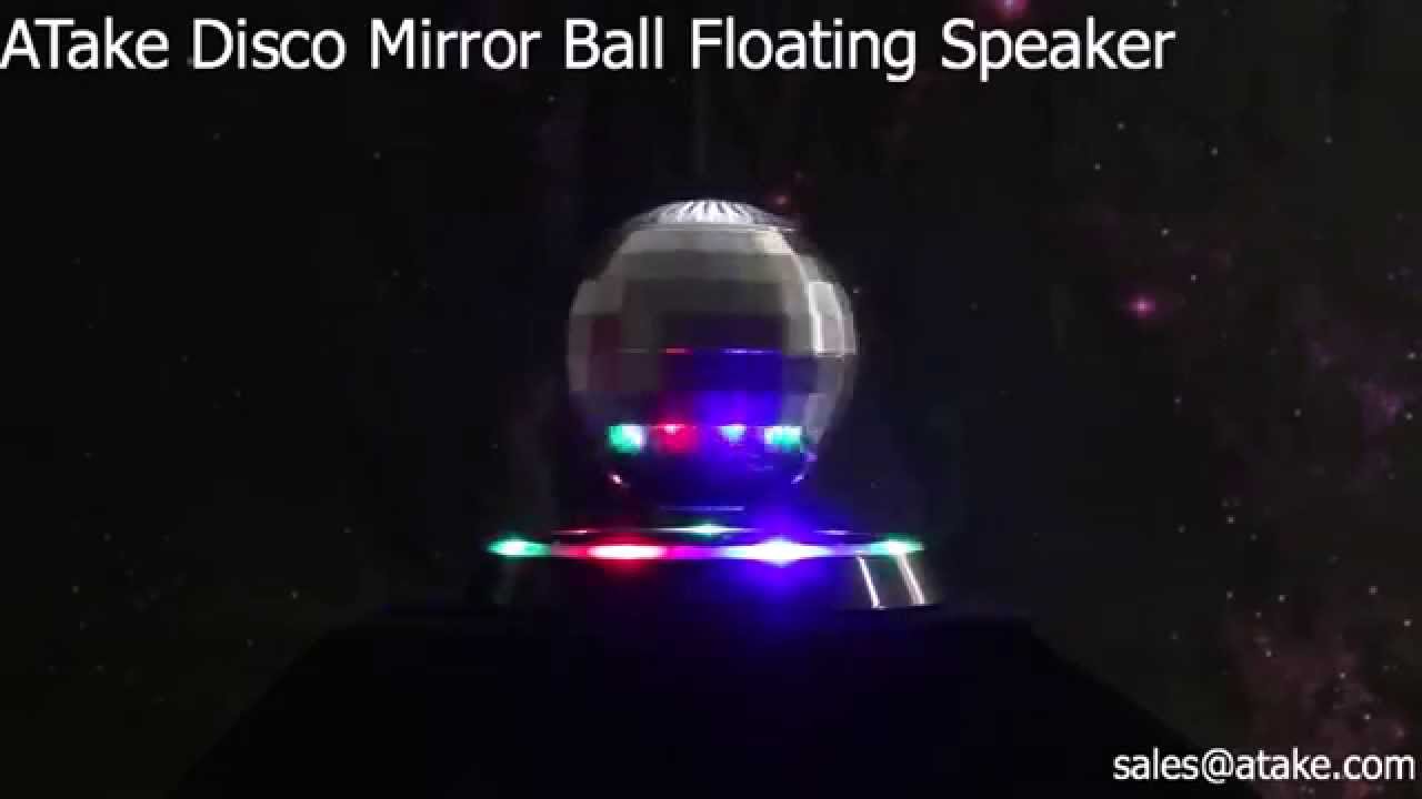 ATake Disco Mirror Ball Floating Speaker